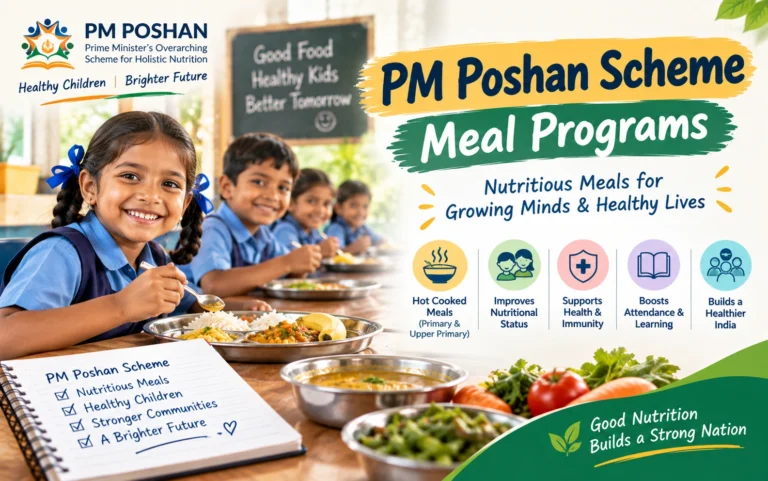 PM Poshan Scheme Meal Programs