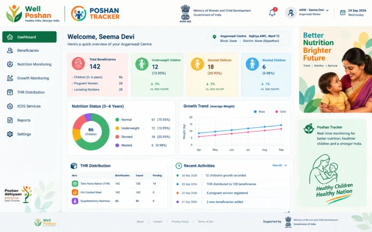 Poshan Tracker Dashboard